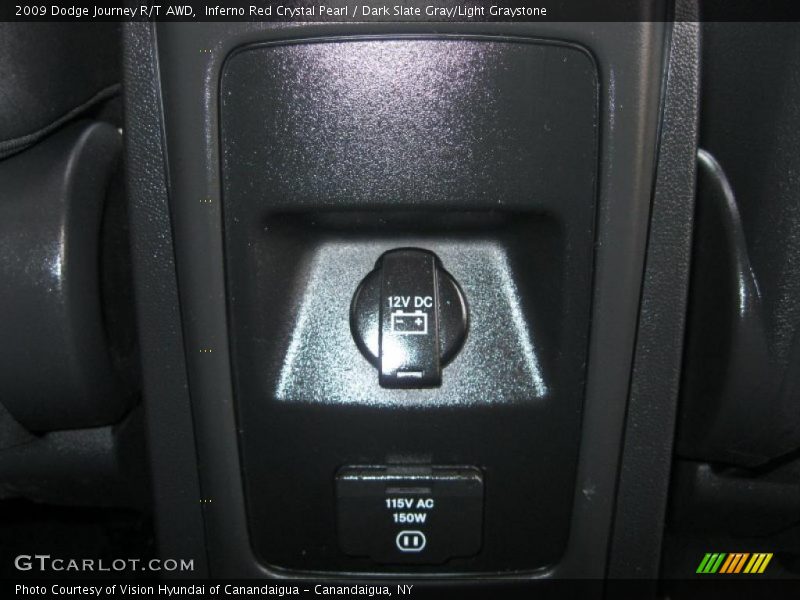 Inferno Red Crystal Pearl / Dark Slate Gray/Light Graystone 2009 Dodge Journey R/T AWD