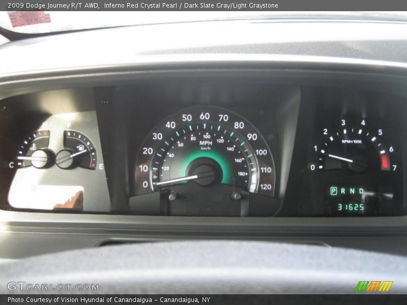  2009 Journey R/T AWD R/T AWD Gauges