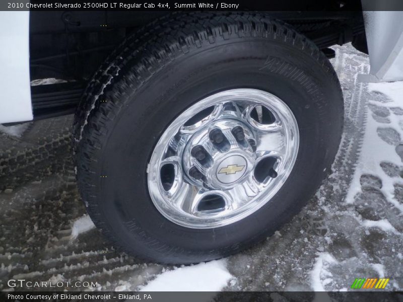 Summit White / Ebony 2010 Chevrolet Silverado 2500HD LT Regular Cab 4x4