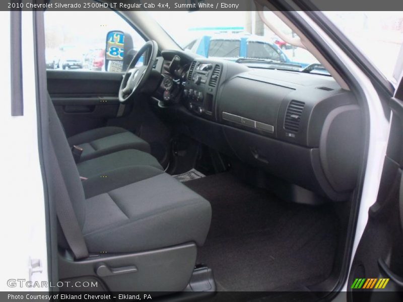 Summit White / Ebony 2010 Chevrolet Silverado 2500HD LT Regular Cab 4x4