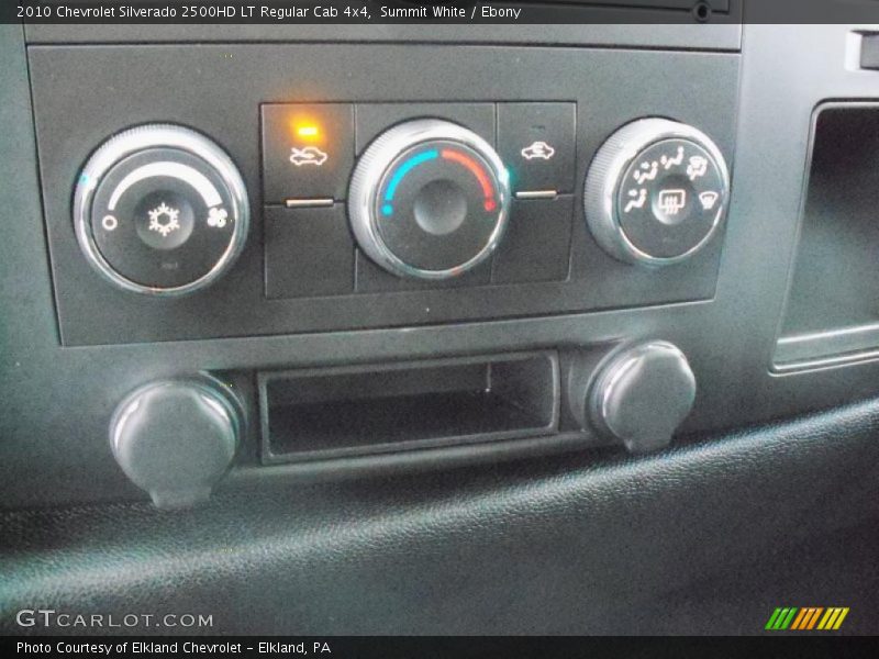 Summit White / Ebony 2010 Chevrolet Silverado 2500HD LT Regular Cab 4x4