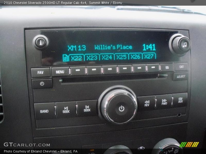 Controls of 2010 Silverado 2500HD LT Regular Cab 4x4