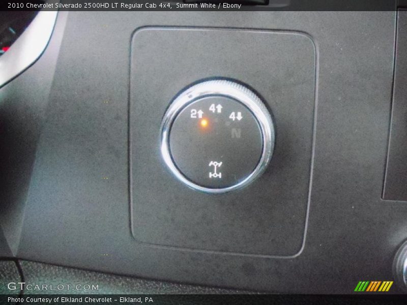 Summit White / Ebony 2010 Chevrolet Silverado 2500HD LT Regular Cab 4x4