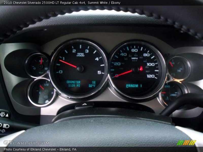 Summit White / Ebony 2010 Chevrolet Silverado 2500HD LT Regular Cab 4x4