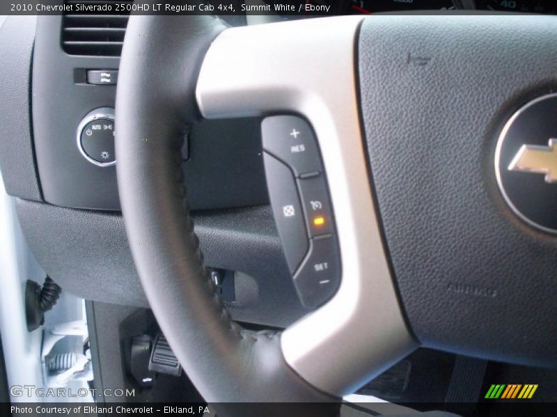 Summit White / Ebony 2010 Chevrolet Silverado 2500HD LT Regular Cab 4x4