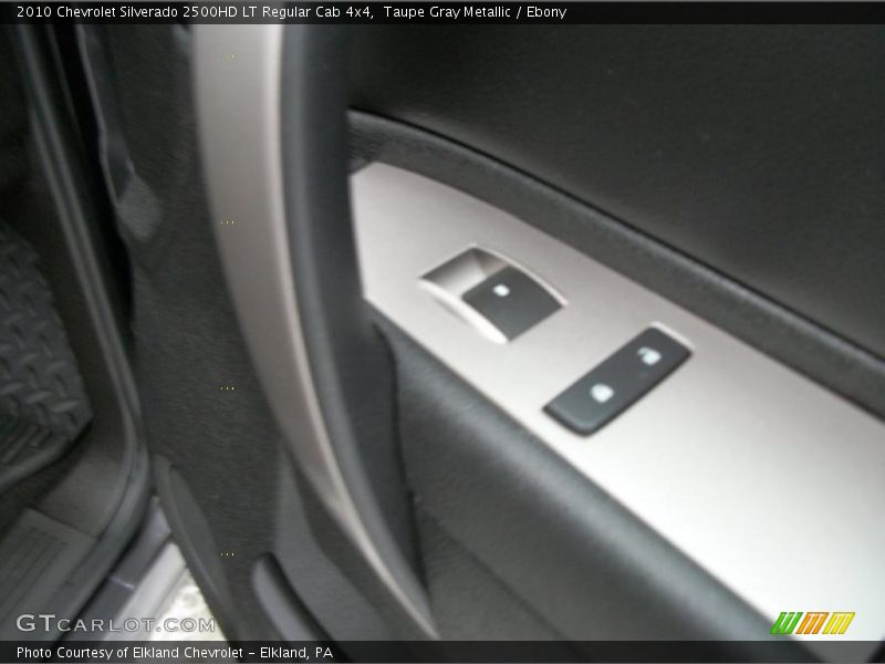 Taupe Gray Metallic / Ebony 2010 Chevrolet Silverado 2500HD LT Regular Cab 4x4
