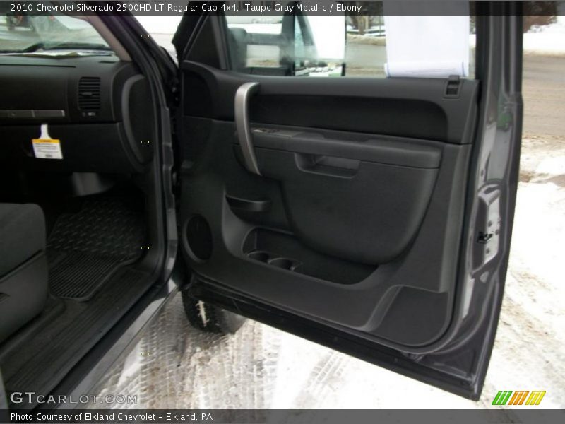 Taupe Gray Metallic / Ebony 2010 Chevrolet Silverado 2500HD LT Regular Cab 4x4