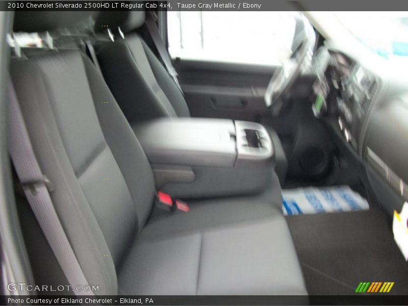 Taupe Gray Metallic / Ebony 2010 Chevrolet Silverado 2500HD LT Regular Cab 4x4