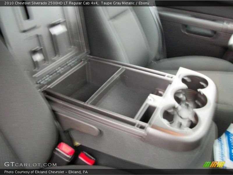 Taupe Gray Metallic / Ebony 2010 Chevrolet Silverado 2500HD LT Regular Cab 4x4