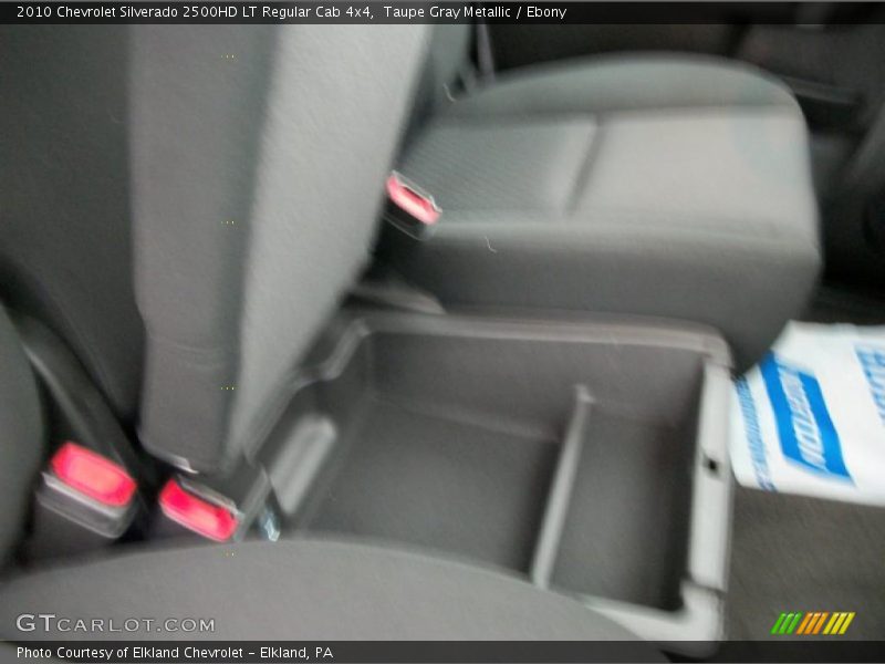Taupe Gray Metallic / Ebony 2010 Chevrolet Silverado 2500HD LT Regular Cab 4x4