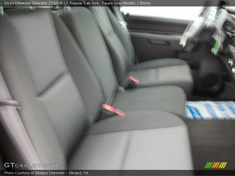 Taupe Gray Metallic / Ebony 2010 Chevrolet Silverado 2500HD LT Regular Cab 4x4