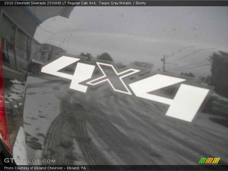 Taupe Gray Metallic / Ebony 2010 Chevrolet Silverado 2500HD LT Regular Cab 4x4