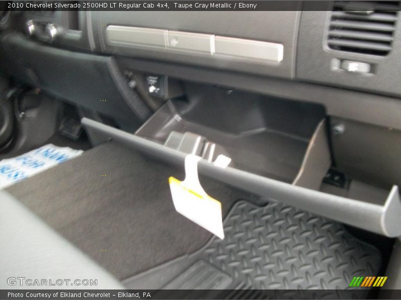 Taupe Gray Metallic / Ebony 2010 Chevrolet Silverado 2500HD LT Regular Cab 4x4