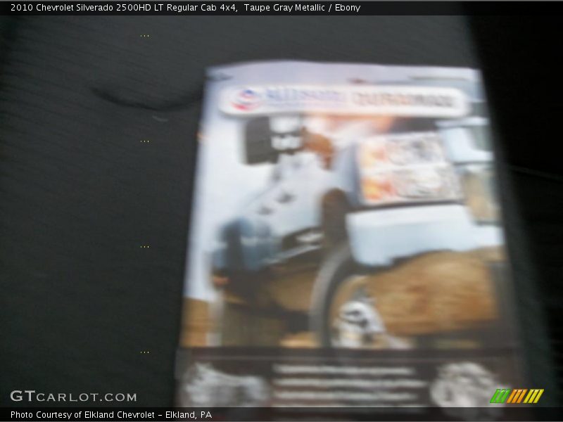 Taupe Gray Metallic / Ebony 2010 Chevrolet Silverado 2500HD LT Regular Cab 4x4
