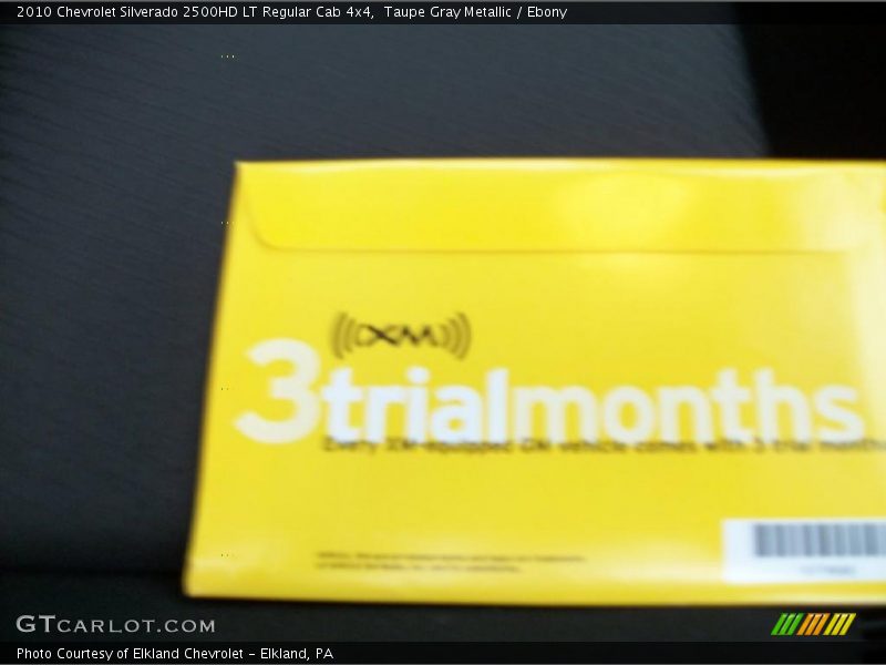 Taupe Gray Metallic / Ebony 2010 Chevrolet Silverado 2500HD LT Regular Cab 4x4