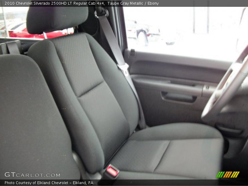 Taupe Gray Metallic / Ebony 2010 Chevrolet Silverado 2500HD LT Regular Cab 4x4