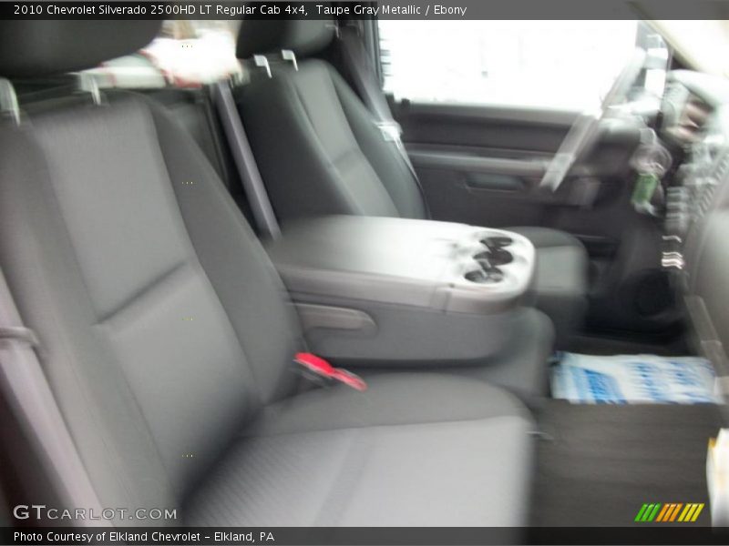 Taupe Gray Metallic / Ebony 2010 Chevrolet Silverado 2500HD LT Regular Cab 4x4