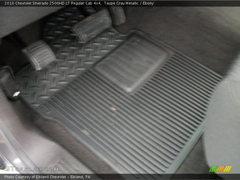 Taupe Gray Metallic / Ebony 2010 Chevrolet Silverado 2500HD LT Regular Cab 4x4