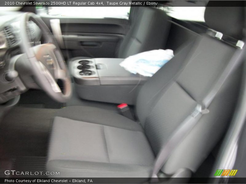 Taupe Gray Metallic / Ebony 2010 Chevrolet Silverado 2500HD LT Regular Cab 4x4