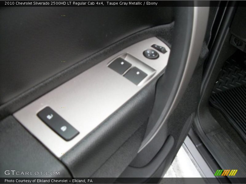 Taupe Gray Metallic / Ebony 2010 Chevrolet Silverado 2500HD LT Regular Cab 4x4