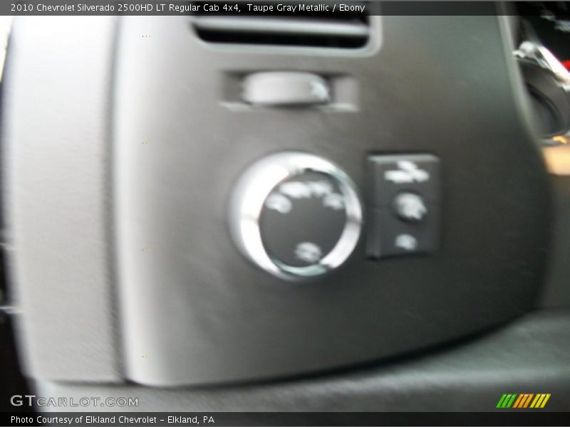 Taupe Gray Metallic / Ebony 2010 Chevrolet Silverado 2500HD LT Regular Cab 4x4