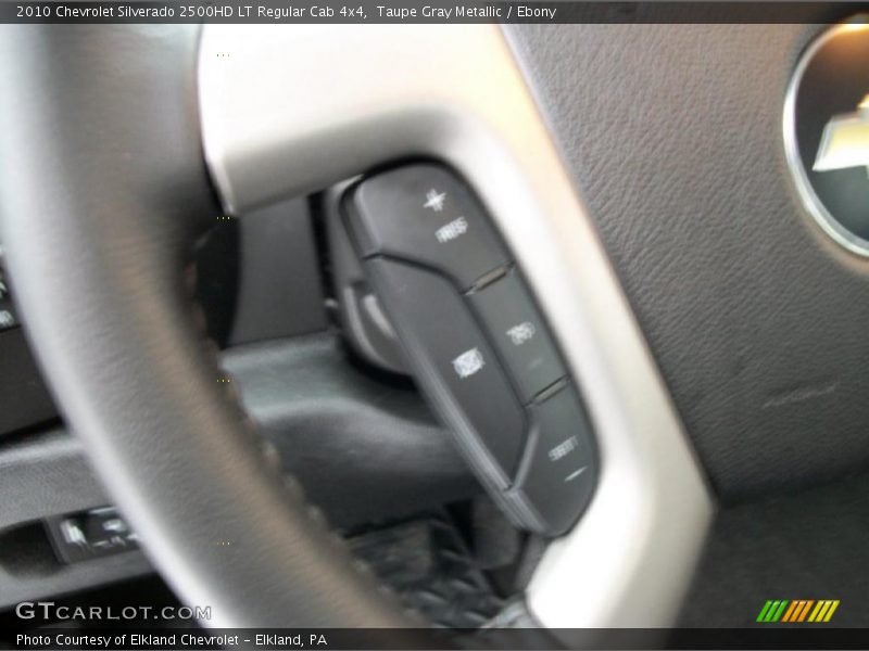 Taupe Gray Metallic / Ebony 2010 Chevrolet Silverado 2500HD LT Regular Cab 4x4