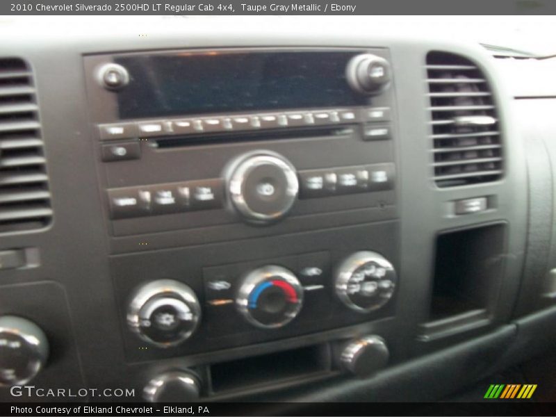 Taupe Gray Metallic / Ebony 2010 Chevrolet Silverado 2500HD LT Regular Cab 4x4