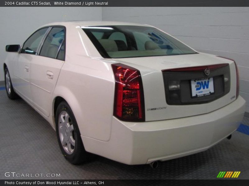 White Diamond / Light Neutral 2004 Cadillac CTS Sedan