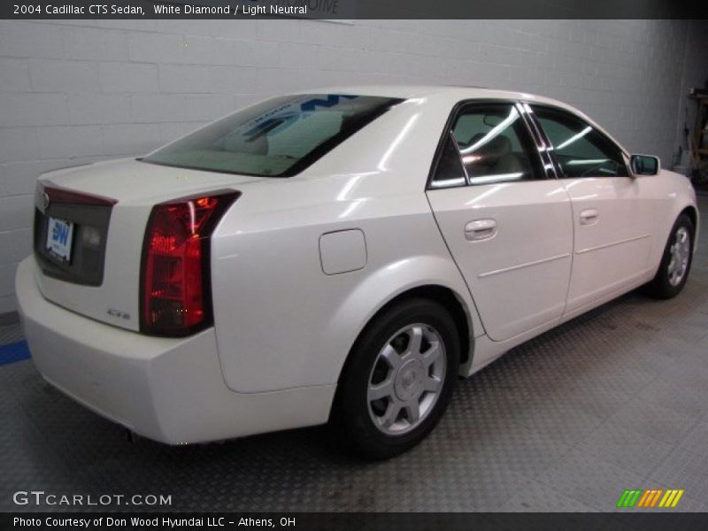 White Diamond / Light Neutral 2004 Cadillac CTS Sedan