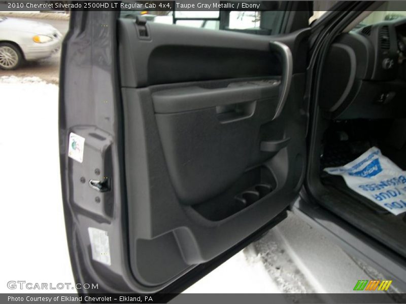 Taupe Gray Metallic / Ebony 2010 Chevrolet Silverado 2500HD LT Regular Cab 4x4