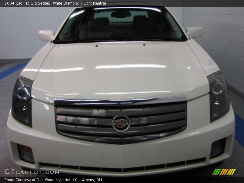 White Diamond / Light Neutral 2004 Cadillac CTS Sedan