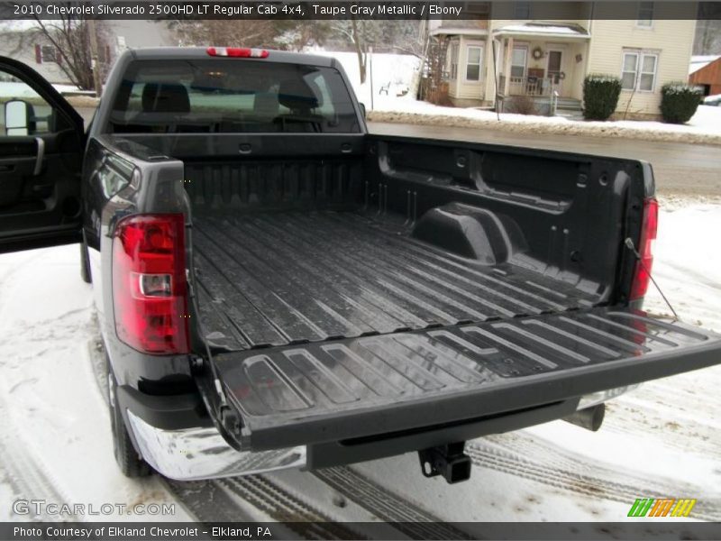 Taupe Gray Metallic / Ebony 2010 Chevrolet Silverado 2500HD LT Regular Cab 4x4