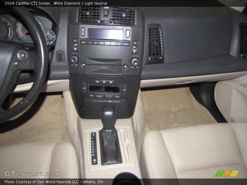 White Diamond / Light Neutral 2004 Cadillac CTS Sedan