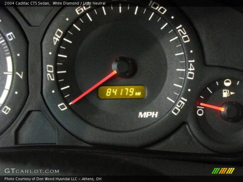 White Diamond / Light Neutral 2004 Cadillac CTS Sedan