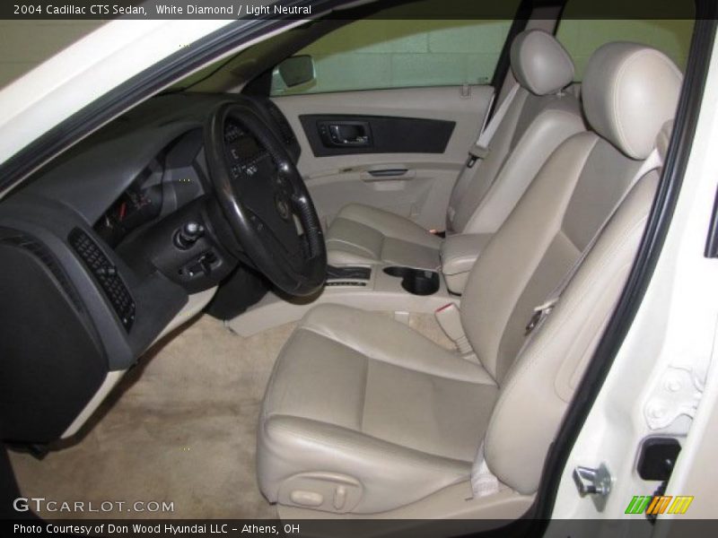 White Diamond / Light Neutral 2004 Cadillac CTS Sedan