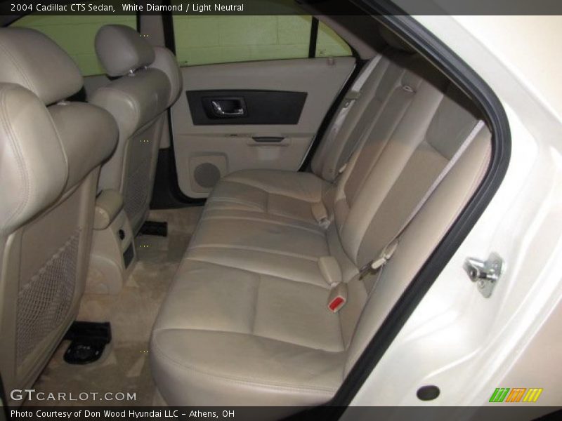 White Diamond / Light Neutral 2004 Cadillac CTS Sedan