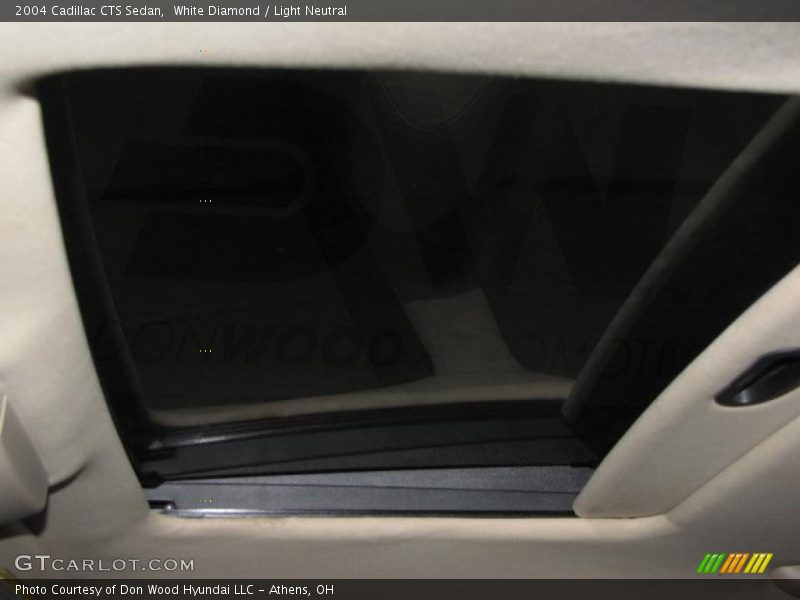 White Diamond / Light Neutral 2004 Cadillac CTS Sedan