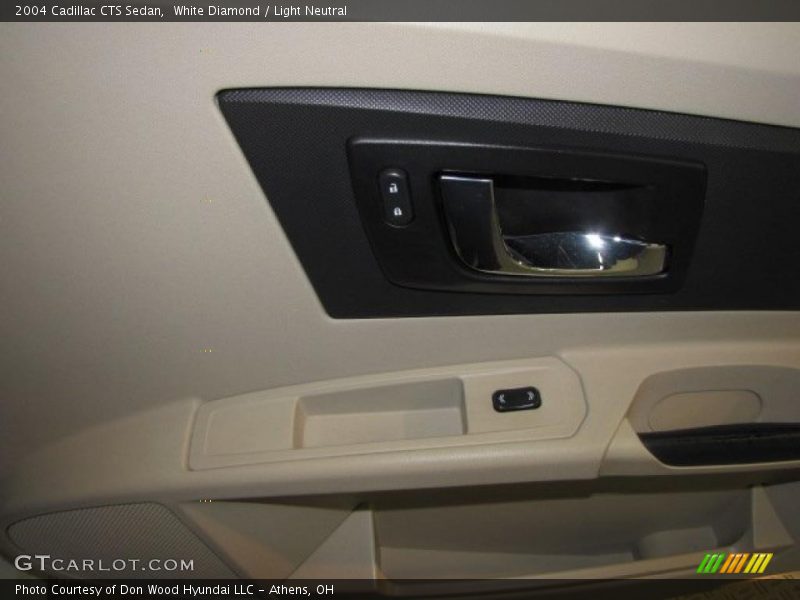 White Diamond / Light Neutral 2004 Cadillac CTS Sedan