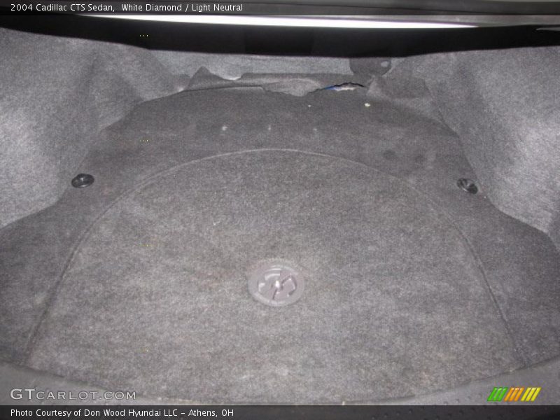 White Diamond / Light Neutral 2004 Cadillac CTS Sedan