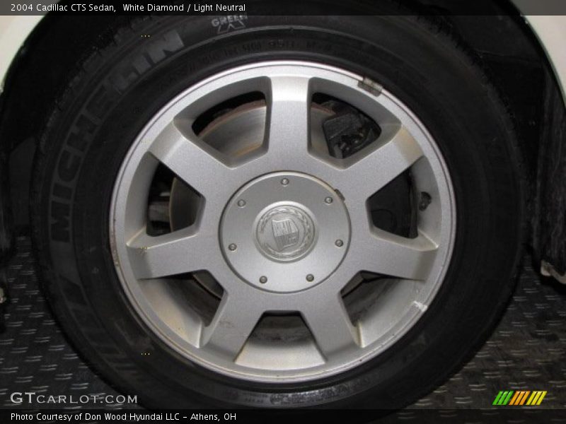 White Diamond / Light Neutral 2004 Cadillac CTS Sedan