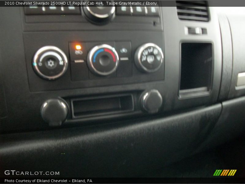 Taupe Gray Metallic / Ebony 2010 Chevrolet Silverado 2500HD LT Regular Cab 4x4
