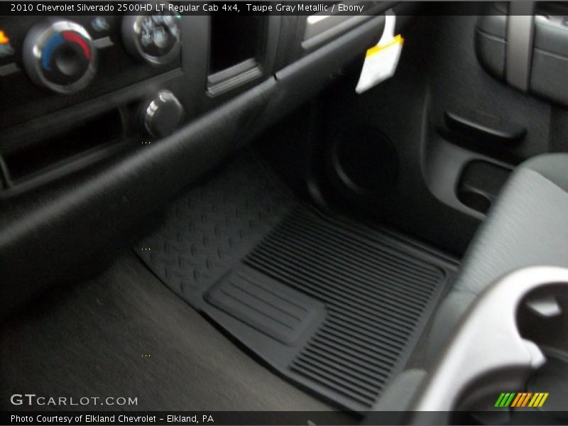 Taupe Gray Metallic / Ebony 2010 Chevrolet Silverado 2500HD LT Regular Cab 4x4