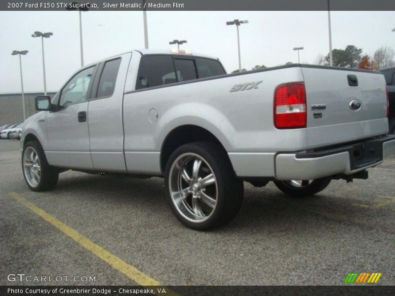 Silver Metallic / Medium Flint 2007 Ford F150 STX SuperCab