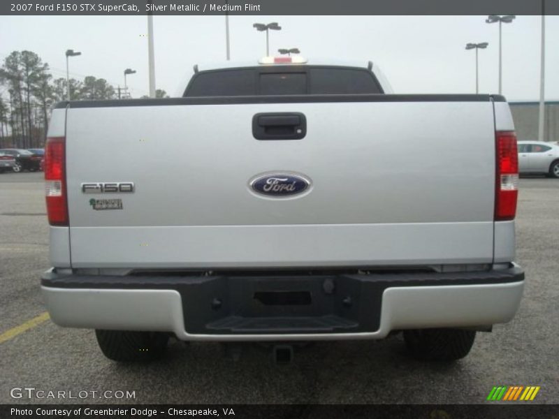 Silver Metallic / Medium Flint 2007 Ford F150 STX SuperCab