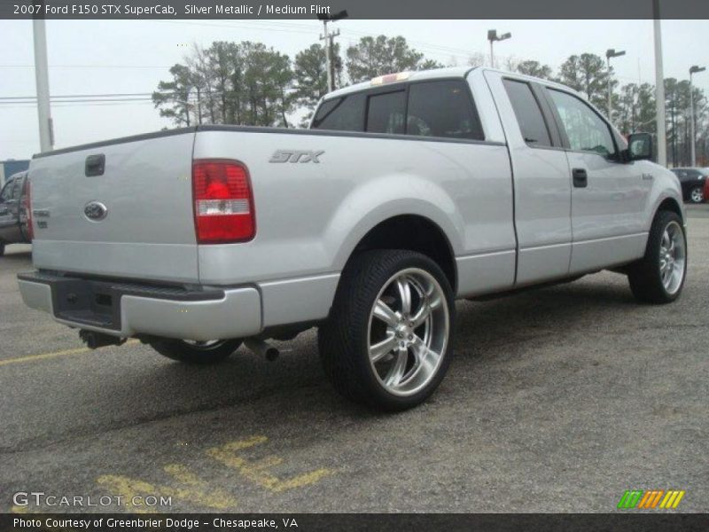 Silver Metallic / Medium Flint 2007 Ford F150 STX SuperCab