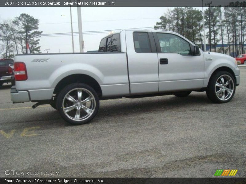 Silver Metallic / Medium Flint 2007 Ford F150 STX SuperCab