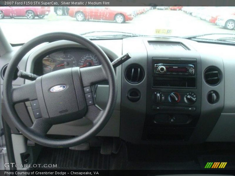 Silver Metallic / Medium Flint 2007 Ford F150 STX SuperCab