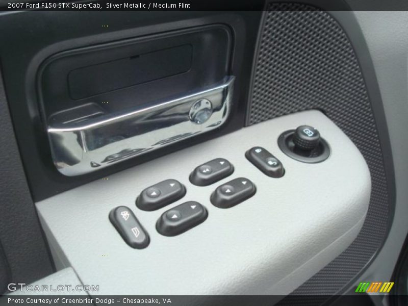 Silver Metallic / Medium Flint 2007 Ford F150 STX SuperCab