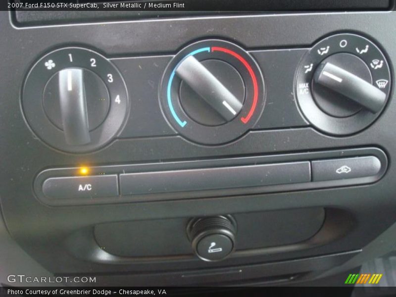 Silver Metallic / Medium Flint 2007 Ford F150 STX SuperCab