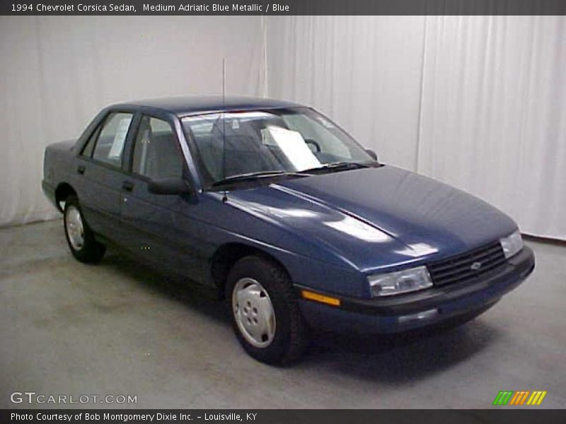 Medium Adriatic Blue Metallic / Blue 1994 Chevrolet Corsica Sedan